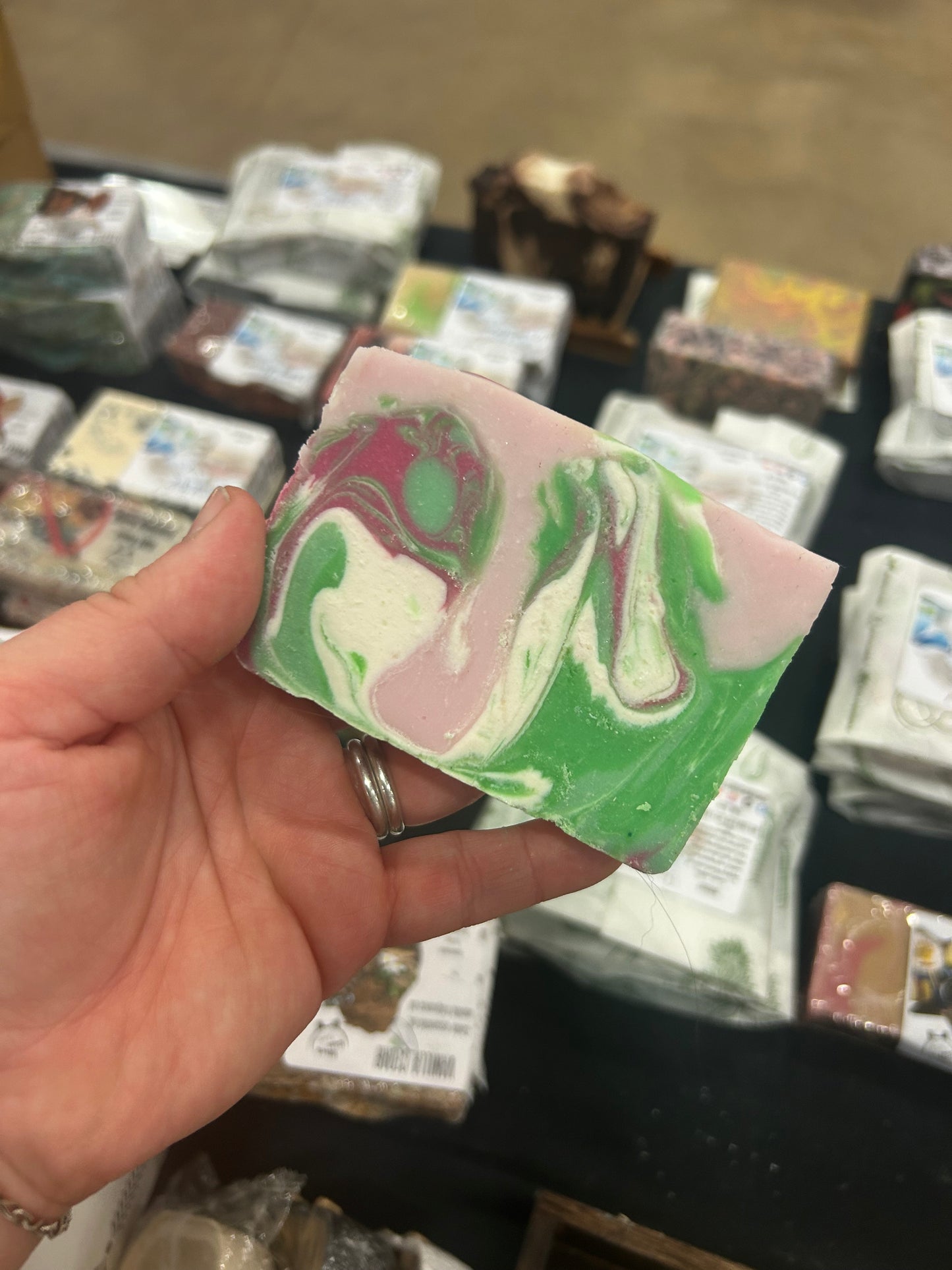 Bamboo lotus Goat Milk Bar Soap