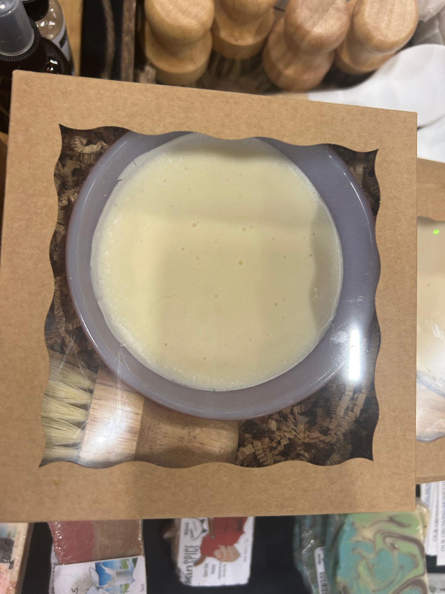 Orange goat milk solid dish soap set