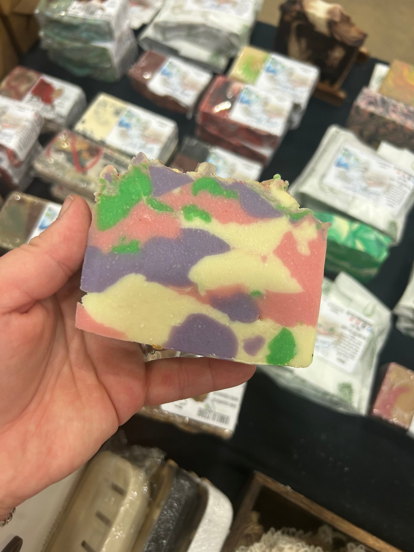 Lilac Goat Milk Bar Soap