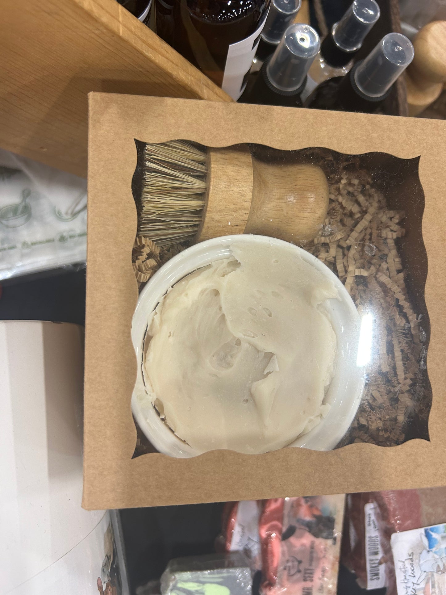 Lemon Lavender field solid dish soap set