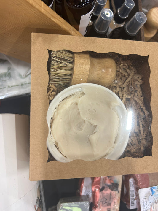 Lemon Lavender field solid dish soap set