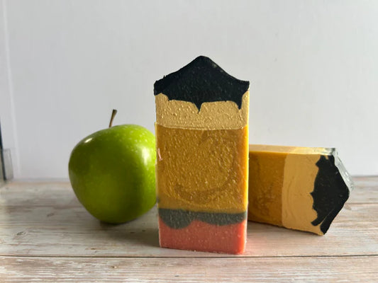 Pencil goat milk soap