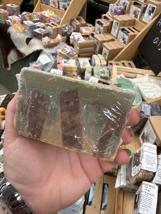 Iced vanilla woods goat milk soap