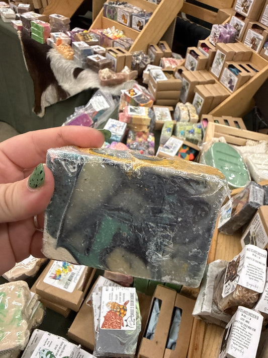 The perfect man goat milk soap