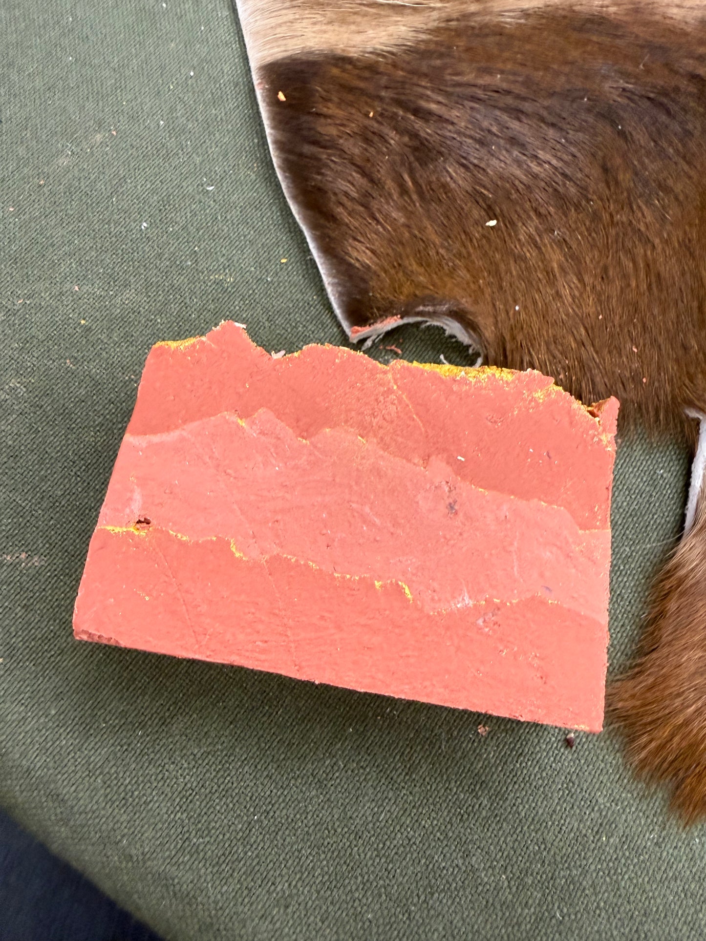 Apple Bourbon bar soap