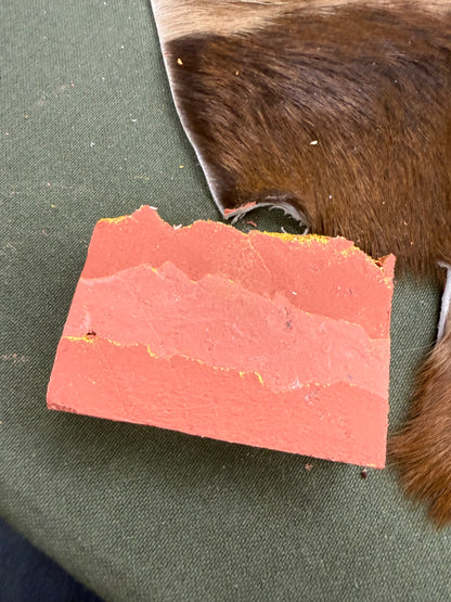 Apple Bourbon bar soap