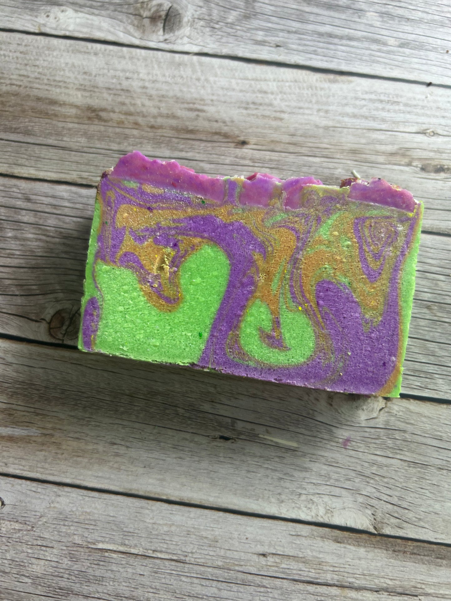 Spring Bloom goat milk bar soap