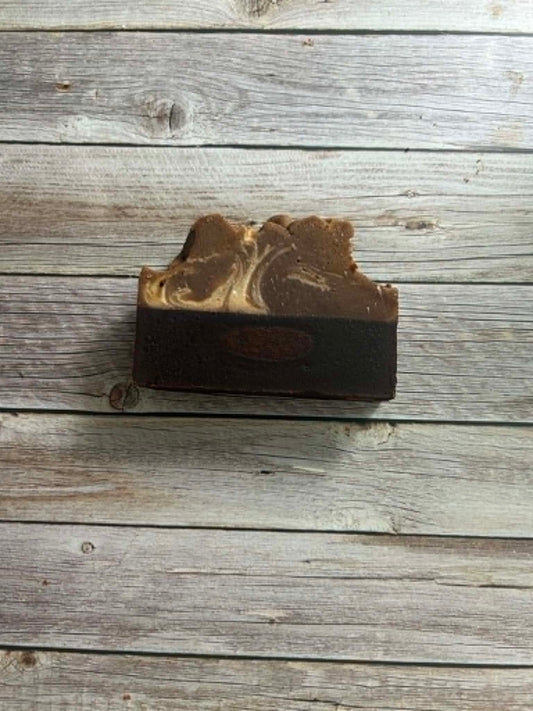 Salted Caramel Bourbon Goat Milk Soap