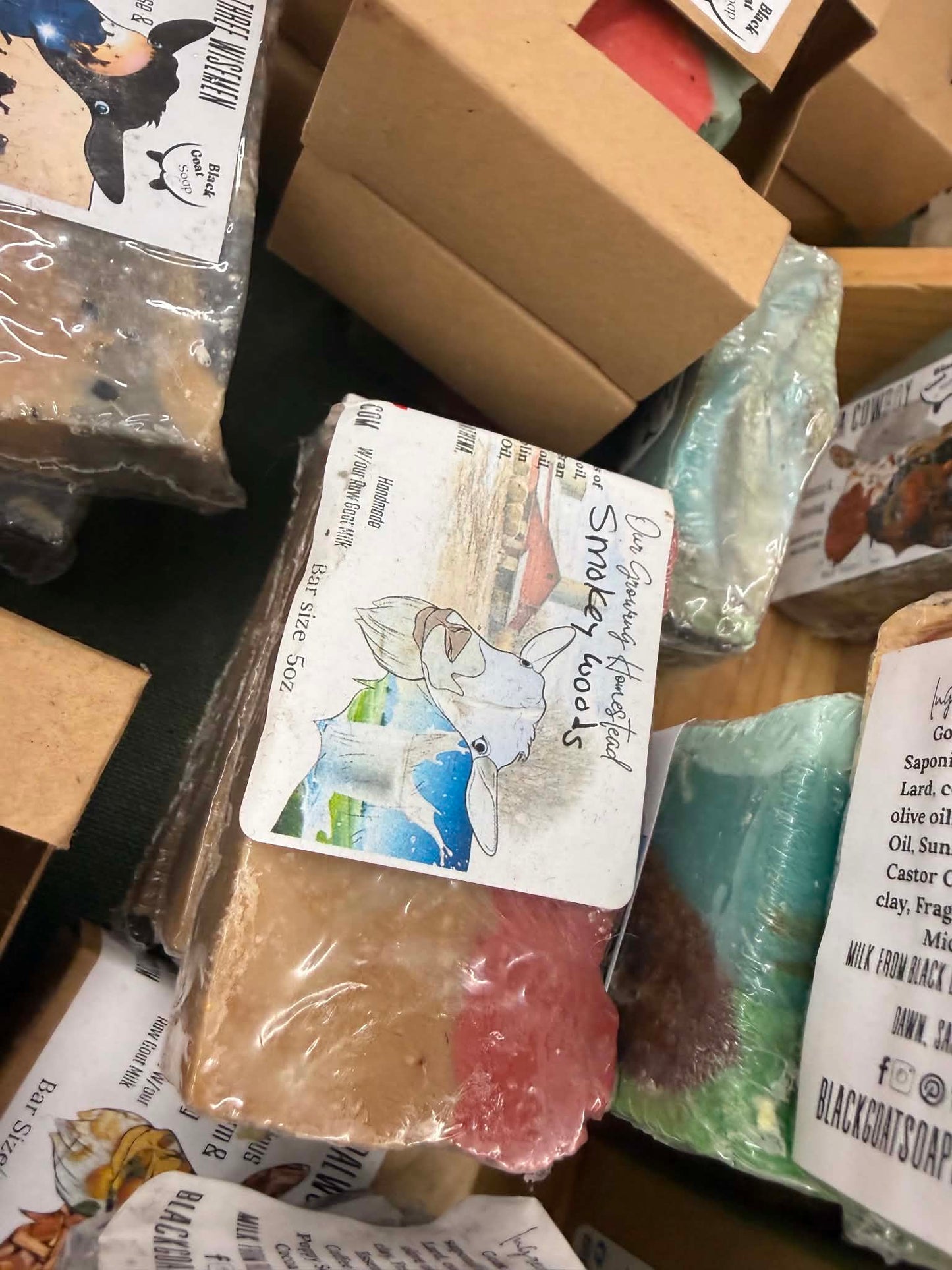 Smokey Woods bar Soap